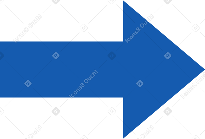 blue arrow в PNG, SVG