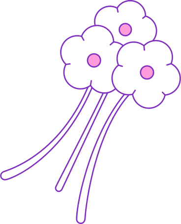 flower bouquet PNG, SVG