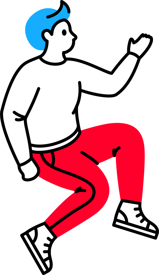 man sitting Illustration in PNG, SVG