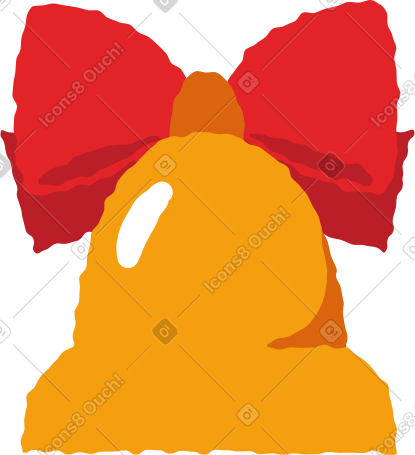 ball with bow PNG, SVG