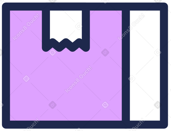 Caixa de papelão PNG, SVG