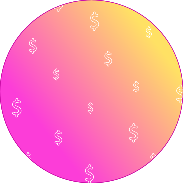 Pink background with money PNG, SVG