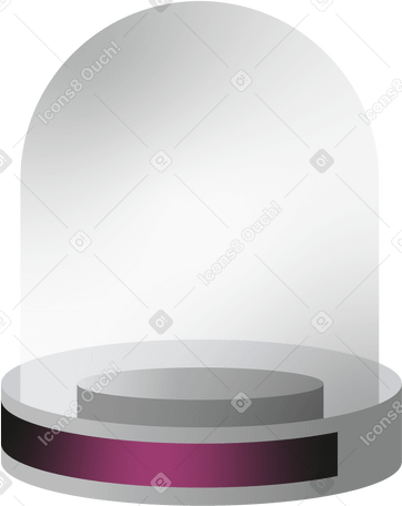 Cúpula de cristal PNG, SVG