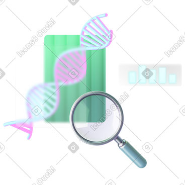 Dna和遗传密码的临床研究 PNG, SVG