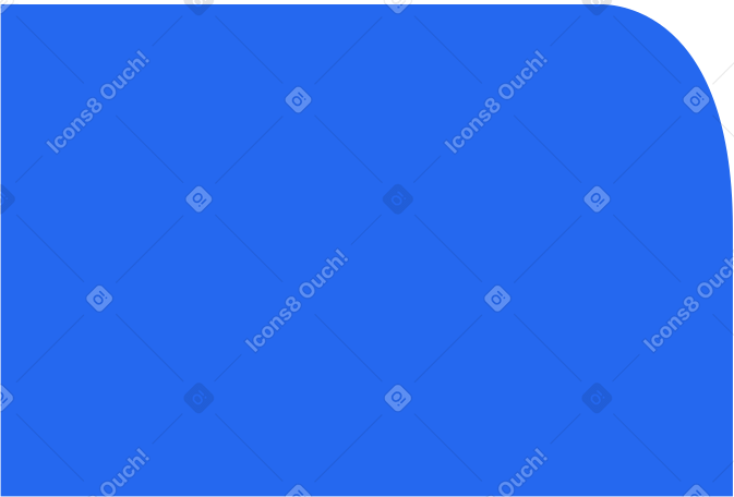 blue shape PNG, SVG
