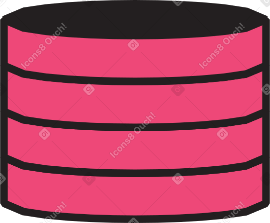 pile of pink coins Illustration in PNG, SVG