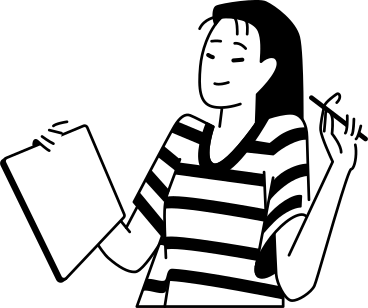 Mujer dibujando en una tableta PNG, SVG