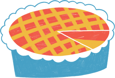 berry pie PNG, SVG