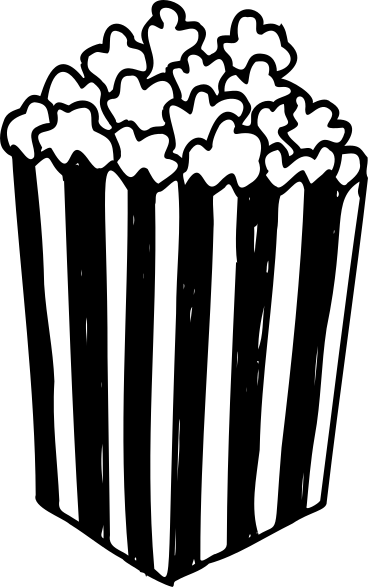 Secchio di pop corn PNG, SVG