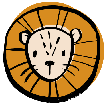 lion's head PNG, SVG
