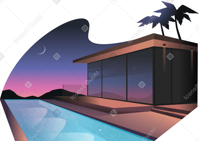 夕日の背景 PNG、SVG