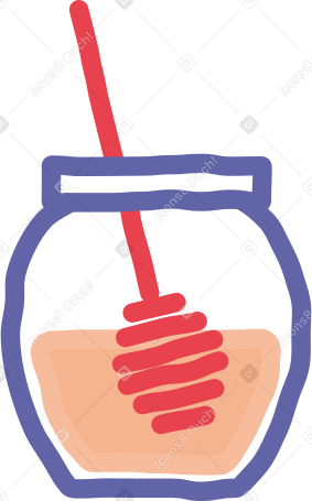 honey jar в PNG, SVG