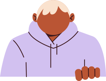 guy in a sweatshirt PNG, SVG