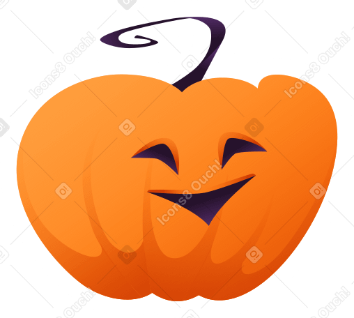 pumpkin sticker PNG, SVG