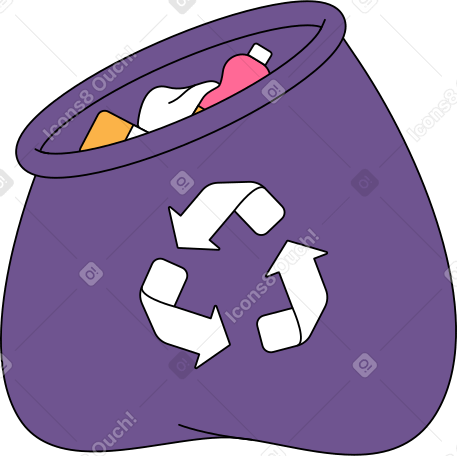 refuse bag PNG, SVG