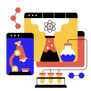 Work in the laboratory PNG, SVG