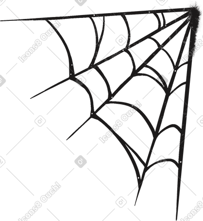 corner web PNG, SVG