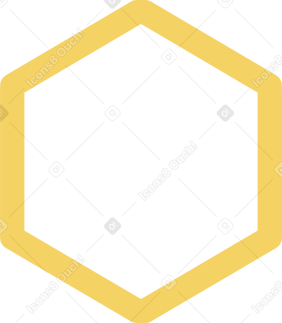 шестиугольник в PNG, SVG