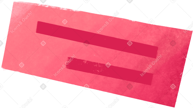pink block Illustration in PNG, SVG