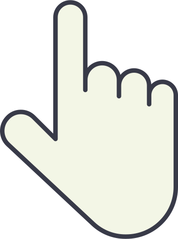 one finger PNG, SVG