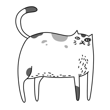 Standing Cat PNG, SVG