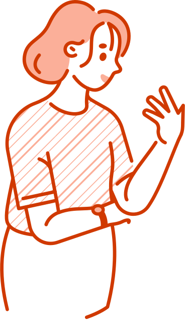 Woman with phone PNG, SVG