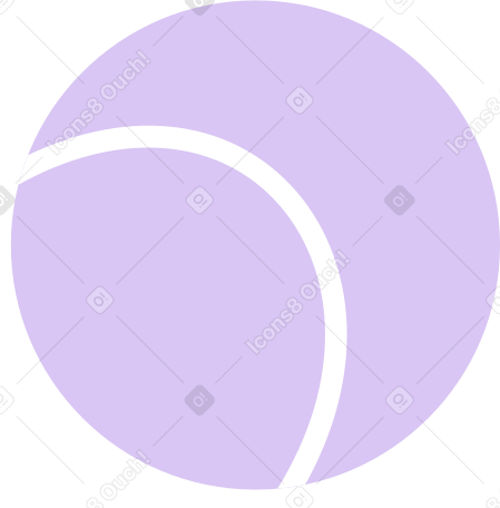 Теннисный мяч в PNG, SVG