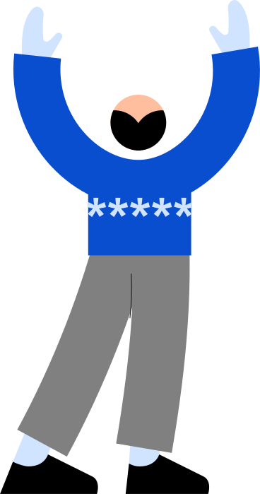 young man in a sweater PNG, SVG
