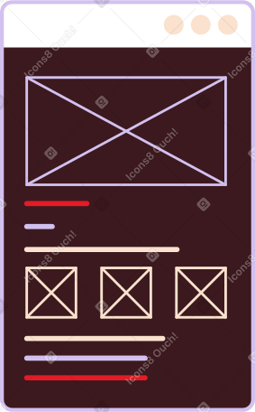 interface message box Illustration in PNG, SVG