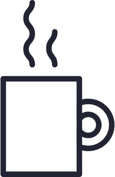 steaming mug PNG, SVG