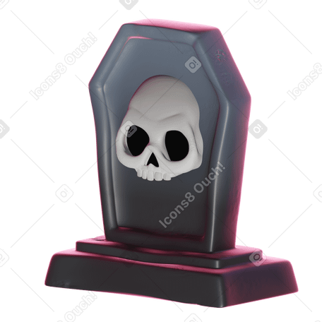 3D tombstone icon PNG, SVG