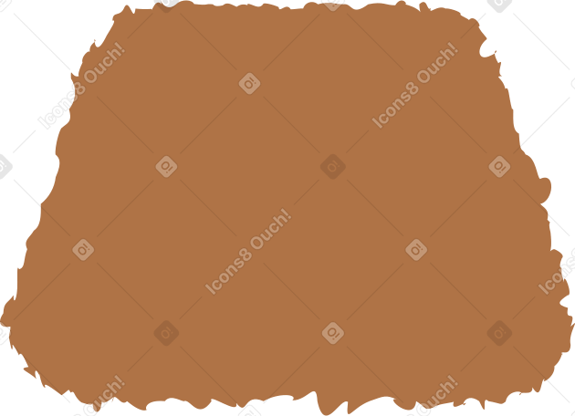 trapeze brown Illustration in PNG, SVG