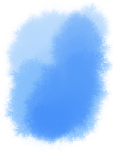 Blue watercolor stain в PNG, SVG