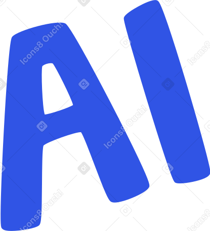 artificial intelligence sign PNG, SVG