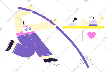 参加跳高比赛的男子 PNG, SVG