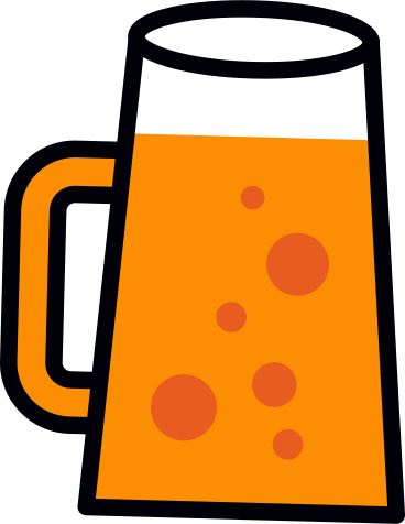 Jarra con cerveza PNG, SVG