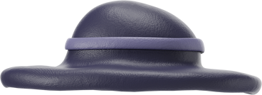Black bowler hat PNG, SVG