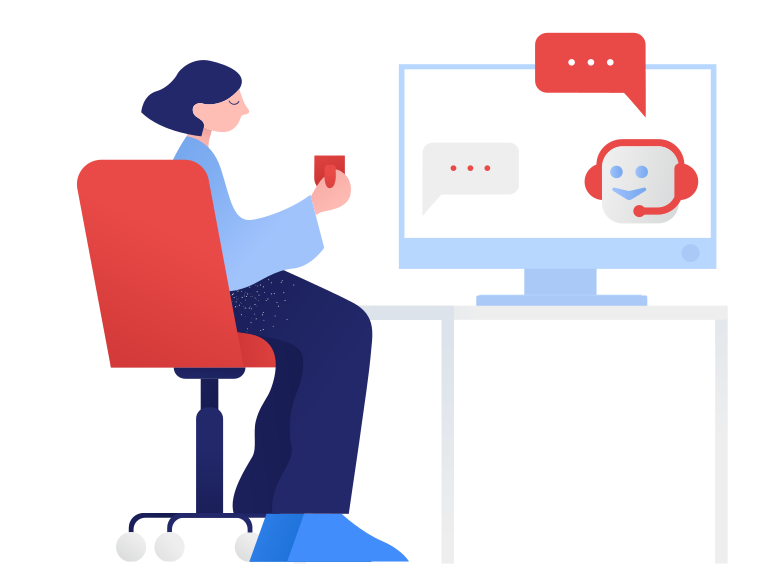 Chatbot Clipart illustration in PNG, SVG
