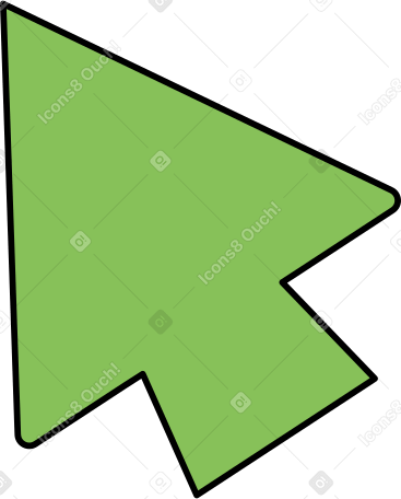 绿色箭头 PNG, SVG