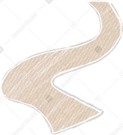 little winding path PNG、SVG