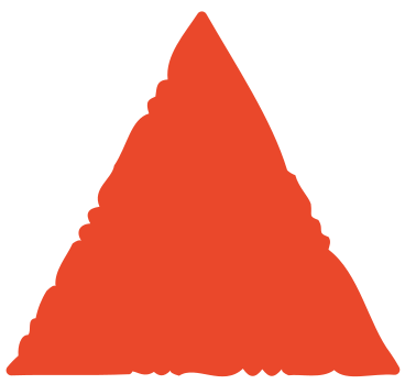 Triângulo vermelho PNG, SVG