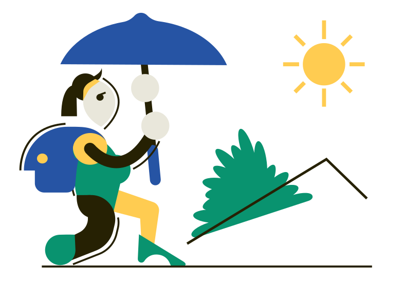 Tourist Clipart illustration in PNG, SVG