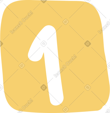 Number one PNG, SVG