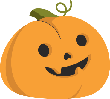 funny pumpkin PNG, SVG
