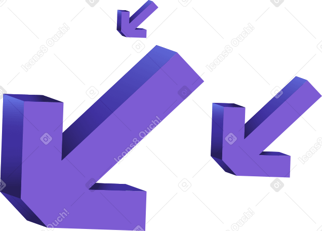 flechas hacia abajo PNG, SVG