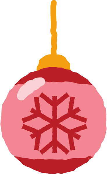 Christmas bauble PNG, SVG