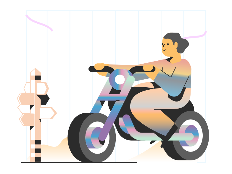 Policial para moto Clipart illustration in PNG, SVG
