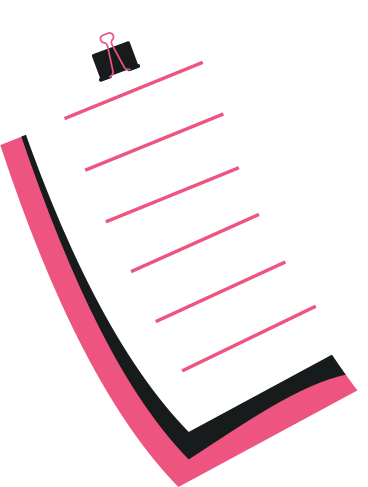 flying document with clip PNG, SVG