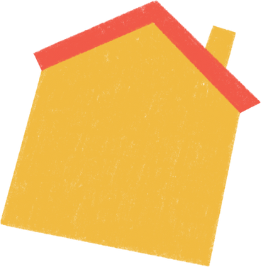 yellow house PNG, SVG