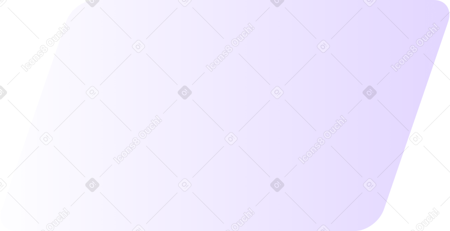 small tilted transparent light purple card Illustration in PNG, SVG
